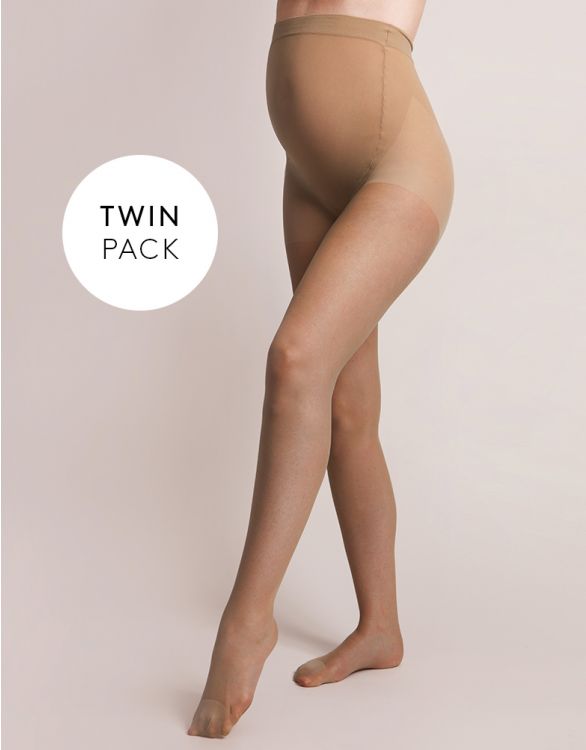 Bamboo Maternity Leggings – Twin Pack