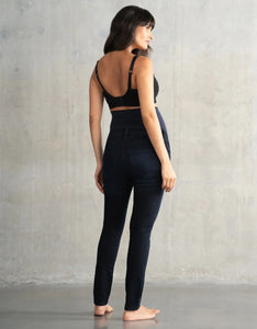 Indigo Over Bump Skinny Maternity Jeans