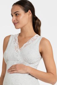 Crossover Pregnancy and Maternity Nightie