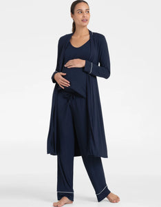 3-Piece Jersey Loungewear Maternity-To-Nursing Set