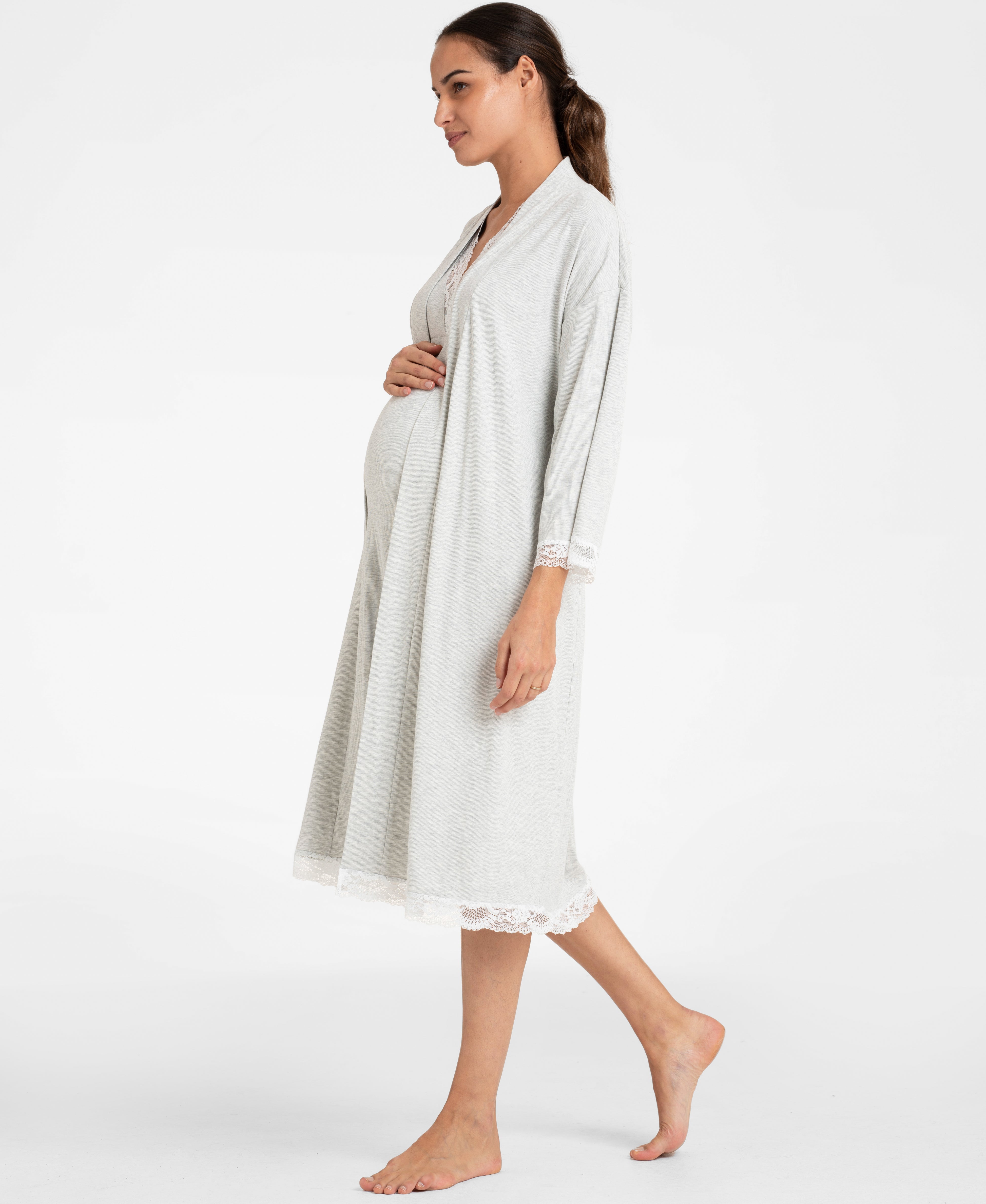 Maternity & Nursing Dressing Gown