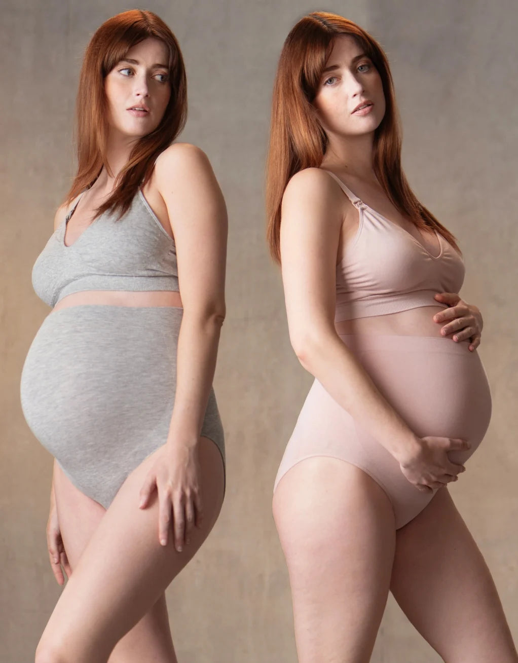 Over Bump Bamboo Maternity Briefs – Twin Pack