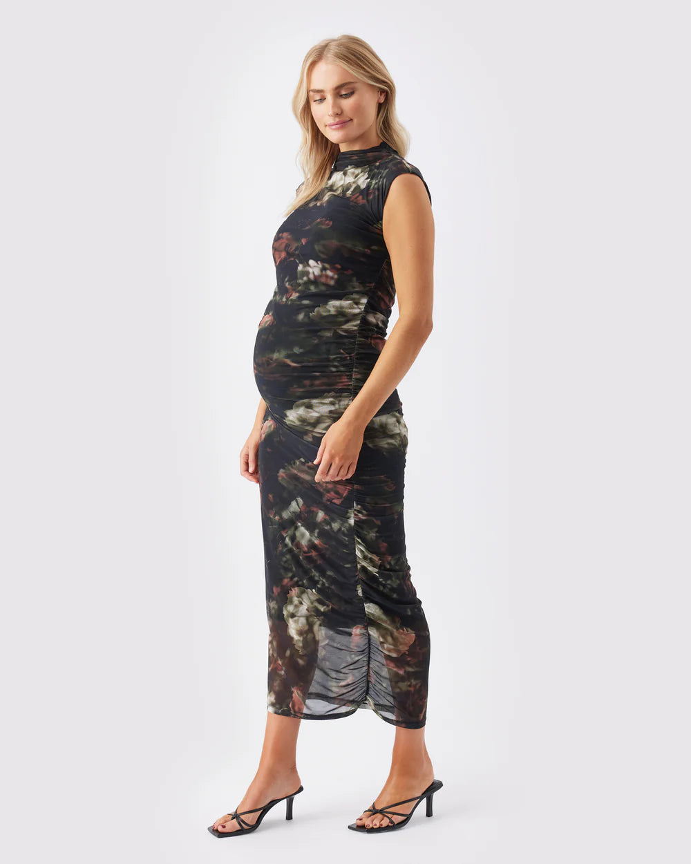 Vella Mesh Dress Black