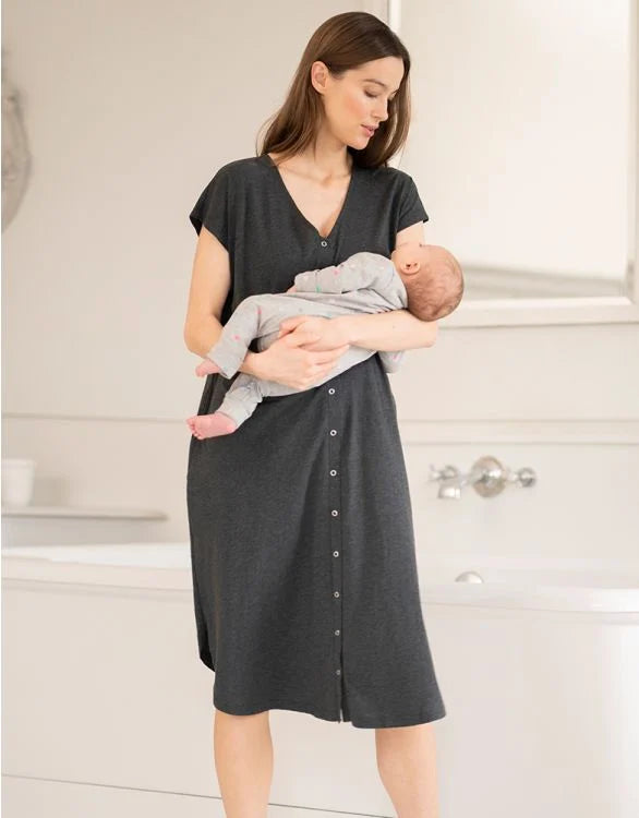 Seraphine Maternity Dress Seraphine Robe Seraphine Maternity Hospital Bag Birthing Gown In Organic Cotton Seraphine Maternity Dress Seraphine Robe Seraphine Maternity Hospital Bag Birthing Gown In Organic Cotton