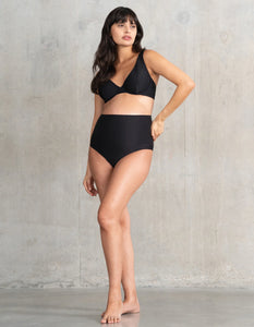 Textured Over Bump Maternity Bikini Brief